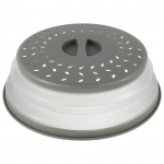 Mikrolaineahju pritsmete kate Kokkupandav toidutaldriku kate &auml;ravoolukorv Mikrolaineahi soojendus Pritsmekindel kate K&ouml;&ouml;k k&uuml;psetuskaas helehall v&auml;rv