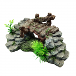 Vaik Silla Simulatsioon Bonsai K&auml;sit&ouml;&ouml; Maastik Akvaariumidele DIY Dekor Kala Tiik Kilpkonna P&auml;evitusplatvorm