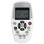 &Otilde;hukonditsioneeri kontroller kliimaseadme kaugjuhtimispult Whirlpool DG11E5-05 jaoks(wlp1) DG11E3-04 ASH-110C1