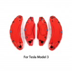 Pidurisadula kate sobib Tesla mudelile 3 18 19-tolline alumiiniumsulamist velje rummu komplekt, 4 tk autosadula tarvikuid, kleebistega