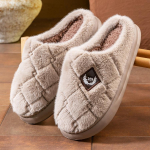 Platvorm Sussid Meestele Talvine Kodu Soe Pehme Fuzzy EVA Tald Sisejalatsid Mugavad Memory Foam Libisemiskindlad Majajalatsid Suures suuruses 48/49 hall