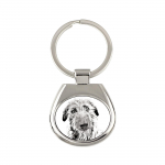 Deerhound, Scottish Deerhound - keychain with a dog, keychain with a print, personalized pendant from the Art-Dog brand