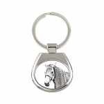 Azteca Horse - keychain with a horse, keychain with a print, personalized pendant from the Art-Dog brand