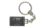Hanoverian - Crystal pendant with photo of a horse, illuminated pendant, unique gift by Art-Dog brand