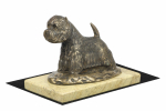West Highland White Terrier, Westie, Westy - dog figurine, dog silhouette figurine, trophy for Art-Dog dog show exhibition