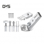 1 komplekt kahepoolsete uksehingede vedru, laialdaselt kasutatav Tugev roostevastane lihtne paigaldus, remondiosad roostevabast terasest kahepoolse ukse riistvara remondikomplekt h&otilde;be