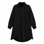 Xitao Kilpkaelusega l&otilde;hestatud lapiline naiste kleit HQQ2410 One Size must
