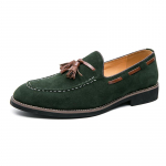 Klassikalised Loafers Meeste kingad Mood &Auml;ri igap&auml;evane Metsik Pidu Retro nahast Tutt Briti paadikingad Big Size 38