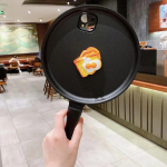 3D pannil praetud munadega telefoni&uuml;mbris iPhone'ile 16 15 14 13 12 11 Por Max X XR Xs Max 7 8 Plus pannil mobiiltelefoni &uuml;mbris Samsung S24 S23 Ultra S22 Plus jaoks iphone 13 punane