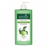Biotique Rohelise &Otilde;una S&auml;ra ja L&auml;ike &Scaron;ampoon ja Palsam | Toidab Peanahka | Muudab Juuksed Pehmeks ja Siledaks | 100% Botaanilised Ekstraktid| K&otilde;ikidele Nahat&uuml;&uuml;pidele | 650ml