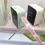 Juhtmeta etiketiprinter P15 kaasaskantav Bluetooth termilise etikettide valmistaja k&auml;eshoitav minimasin kleeplindiga kodukontoris kasutamiseks valge