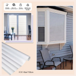 &Uuml;hesuunaline horisontaalne klaasist katik Privaatsus akende kile staatiline liimita aknakleebised valgust l&auml;bilaskev kontori avaleht A