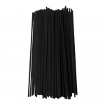 K&auml;sitsi valmistatud DIY &otilde;huv&auml;rskendaja l&otilde;hnahajuti kodukaunistuse hajutipulgad Fiber Sticks difuusor Length 19cm-Diameter 3mm must