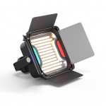 Bafang BF-30W LED-videovalgusti paneeli fotograafia t&auml;itevalgusti 2500K-9000K h&auml;mardatav CRI95+ sisseehitatud must