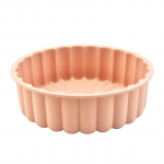 &Uuml;mmargune silikoonist Charlotte'i koogipann silikoonist koogivorm leib r&ouml;stsai maasika-murukoogi biskviidi vormis k&uuml;psetust&ouml;&ouml;riistad roosa