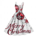 Naiste moe j&otilde;ulutr&uuml;kiga seksikas olkaimeta gooti kokteilikleit punk, vintage kleit. L sinine