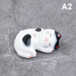 Lucky Cat s&ouml;&ouml;gipulkade hoidik Jaapani keraamilised s&ouml;&ouml;gipulgad, keraamilised kodukaunistused as the picture