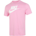 Nike Letter Mugav Hingav Vabaaja &Uuml;mmarguse Kaelusega L&uuml;hikeste Varrukatega Tr&uuml;kitud T-s&auml;rk Meeste T-s&auml;rgid Roosa AR5005-624 L pink
