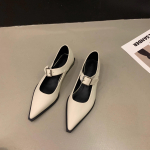 Suvi Uus Mood Seksikad Banketisaapad Mugavad Terava Otsaga Pandlaga Naiste &Uuml;hev&auml;rvilised K&otilde;rged Kontsad Zapatos Mujer kevad s&uuml;gis 35