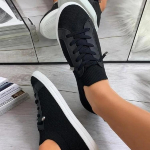 Moodsad Madalad Kingad Naiste Kingad 2024 Hingavad Valged Kingad Paelad Madalad Kingad Naiste V&otilde;rk-Tennised Socofy Suurus 43 Mokassiinid Zapatillas Mujer 35 must