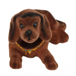 Autonukk Husky Beagle St Bernard Shepherd Shake Head Koera kaunistus Auto sisekujundus armas loominguline kingitus lauapealne ornament kollane