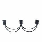 Hoidik sammask&uuml;&uuml;naldele Metallist k&uuml;&uuml;nlajalg Laua teek&uuml;&uuml;nlahoidja S&ouml;&ouml;gitoale Peole Pulmadeks X3UC Three heads must