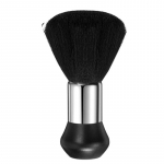 Salongi juuksur Straight Razor Straight Edge Raseerimismasin K&auml;sitsi pardel kaelapuhastusharja ja 10 tk kahepoolse servaga teraga must