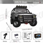 Uus MN78 1:12 t&auml;isskaala MN mudeli RTR versioon RC Car 2,4G 4WD 280 Proportsionaalne mootor maastikul RC kaugjuhtimispuldiga auto poistele kingitused MN78 hall
