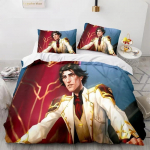 P&otilde;genik Lol Jinx Voodipesukomplekt &Uuml;hekohaline Kaksik T&auml;issuuruses Kuninganna Kuningas Suuruses Voodikomplekt T&auml;iskasvanud Laps Magamistuba Tekikott Komplekt ropa de cama matrimonio 70x133cm 2pcs