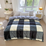 Aloe Vera puuvillane tekikate &ndash; &uuml;hekordne, 1,5 m/1,8 m, standardpikkus 2,2 m 1.8*2.2 Single Quilt Cover