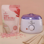Vitahalo Pink Hard Wax Warmer Kit, 200g, 1 tk gray