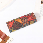 Jaapani stiilis survekindel antiikne korgist seinamaal Retro-prillide &uuml;mbris, kaasaskantav magnetiline l&uuml;hin&auml;gelikkus, p&auml;ikeseprillide karp Unisex jaoks