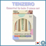[TENZERO] Essential lip balm 3-piece set(9g*3)