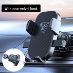 Universaalne auto &otilde;hutusava telefonihoidiku konks navigatsiooni jaoks A88 round hook air outlet sun-drying style must