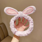 Juuksepael Palus peapael Butterfly Face Wash Makeup Rabbit Ear Peapael n&auml;opesu jaoks N&auml;omask Nahahooldus Meigipeapael lilla
