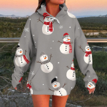 Naiste mood vabaaja pikkade varrukatega &uuml;hev&auml;rviline kapuuts XL veini