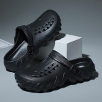 Meeste rannajalatsid: Ristavad Kingad, Bobo EVA Sandaalid, Kalo Aukudega Kingad, Kookosp&auml;hkli Aukudega Kingad 40-41 must