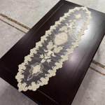 Euroopa pitslilletikandid Laualipp Jooksukangast kate laudlina pidu J&otilde;ulud Pulmad Lauakaunistus ja aksessuaarid 40X130CM