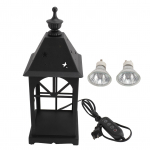 K&uuml;&uuml;nlasoojendaja lamp Metallist Raud Vintage Aroomiteraapia Vaha Sulatamise Lamp Elektriline K&uuml;&uuml;nlasoojendaja 2-ga