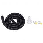 Pilsipumba paigalduskomplekt Usaldusv&auml;&auml;rne mere pilsipumba voolik 1-1/8-tolline lihtne paigaldamine 1-1/8-tollise v&auml;ljalaskeavaga pilsipumpadele must