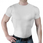 Unisex suvine fitnesstop k&otilde;rge elastsusega &uuml;hev&auml;rviline &otilde;mblusteta kaelusega l&uuml;hikesed varrukad varjatud kabuur Pehme hingav Quick-d M must