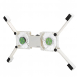 S&uuml;learvuti jahutuspadi USB kokkupandav radiaatori jahuti statiiv, kaasaskantav koos libisemisvastase kinnitusega(Valge ) valge