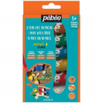 Kit d&eacute;couverte peinture acrylique - Acryl Color - 6 tubes 20 ml - Contenance 120 ml - Mixte