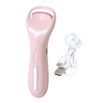 Elektriline soojendusega ripsmekoolutaja 3 temperatuuri seadistav USB taaslaetav kaasaskantav kiirsoojendus Naiste silmaripsmete koolutamise t&ouml;&ouml;riistad valge