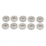 10 tk printeri kuullaager Mini metallist topeltkilbiga &auml;&auml;rik 3D printimise mehaanilised osad