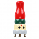 Puidust k&auml;ep&auml;rane l&otilde;ngast villakuduja 4-tihvtiga k&ouml;iest kudumisriist n&otilde;elaga meisterdamisriist