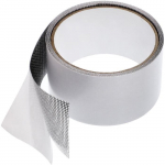 R&eacute;paration de Fen&ecirc;tres et de Portes, Ruban Adh&eacute;sif pour Fen&ecirc;tre Anti-Insectes, Ruban de Maille de Tissu Fiber de Verre avec Joint