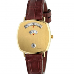Gucci YA157405 GRIP Kuldne Unisex K&auml;ekell