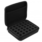 Essential Oil Carrying Case, Hard Shell Essential oil Case,Suitable for Bottles 5ml(Black) must