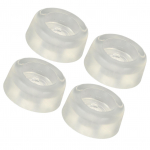 4 tk &otilde;mblusvoodipadi, pehme PVC plastist elastne selge vibratsiooni v&auml;hendav &otilde;mblusmasina padi